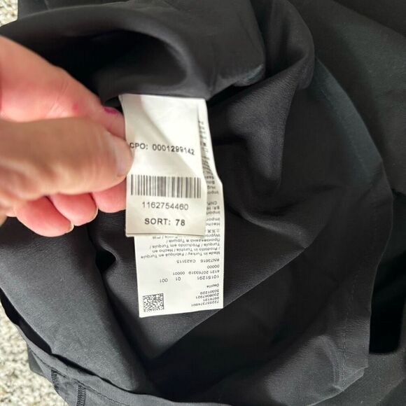 BOSS Hugo Boss Designer Little Black Dress Classic Midi Stretchy Size Medium 6/8 - Picture 8 of 11